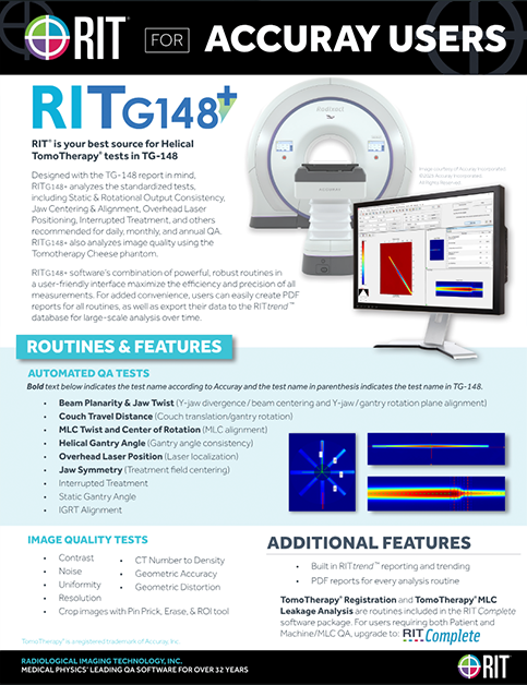 RIT for Accuray